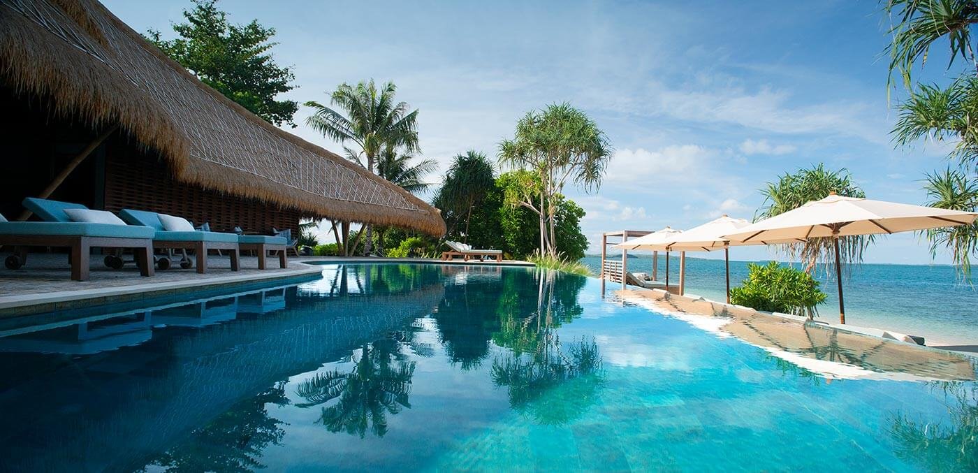 Cempedak Island hotel in Bintan Regency, Indonesia