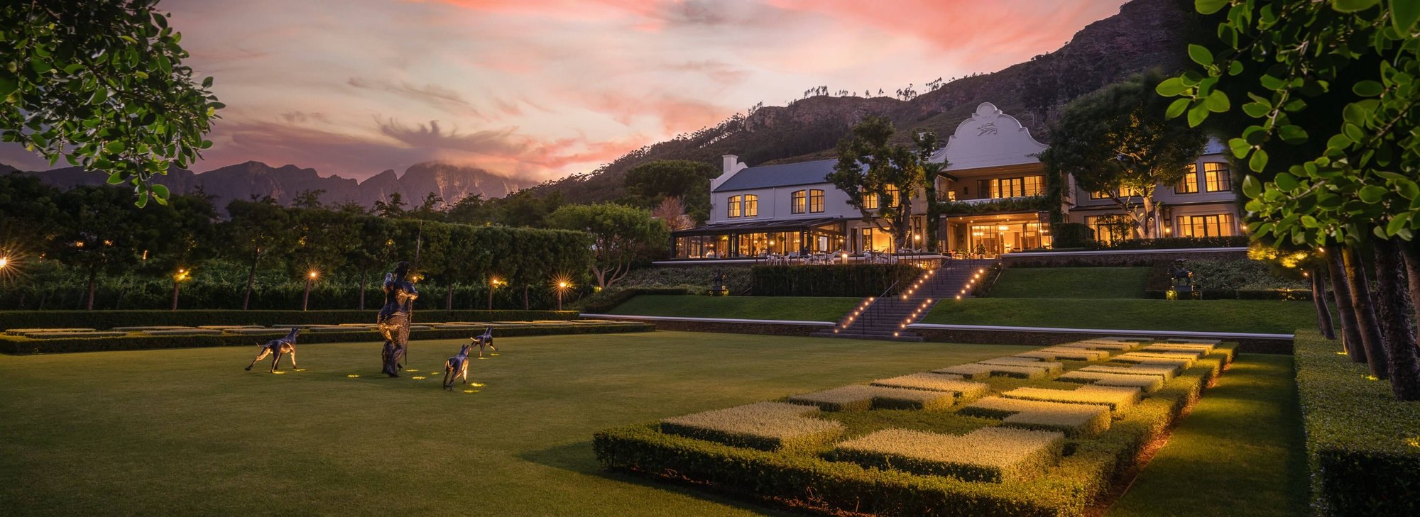 Leeu Estates hotel in Franschhoek, South Africa