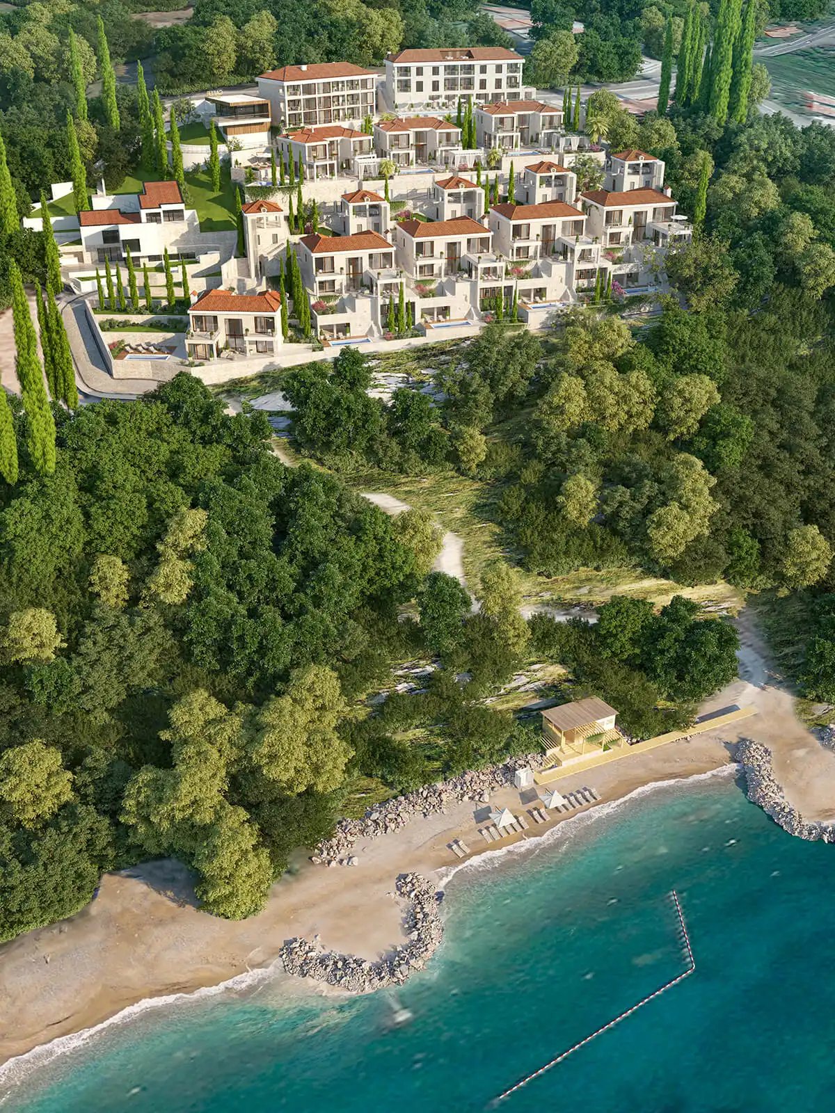 Ananti Resort Residences & Beach Club hotel in Reževići, Montenegro