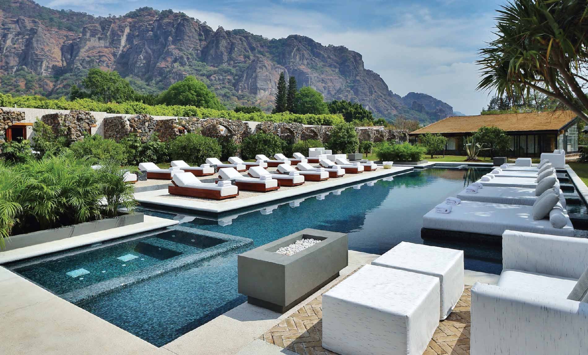 Amomoxtli hotel in Tepoztlán, Mexico