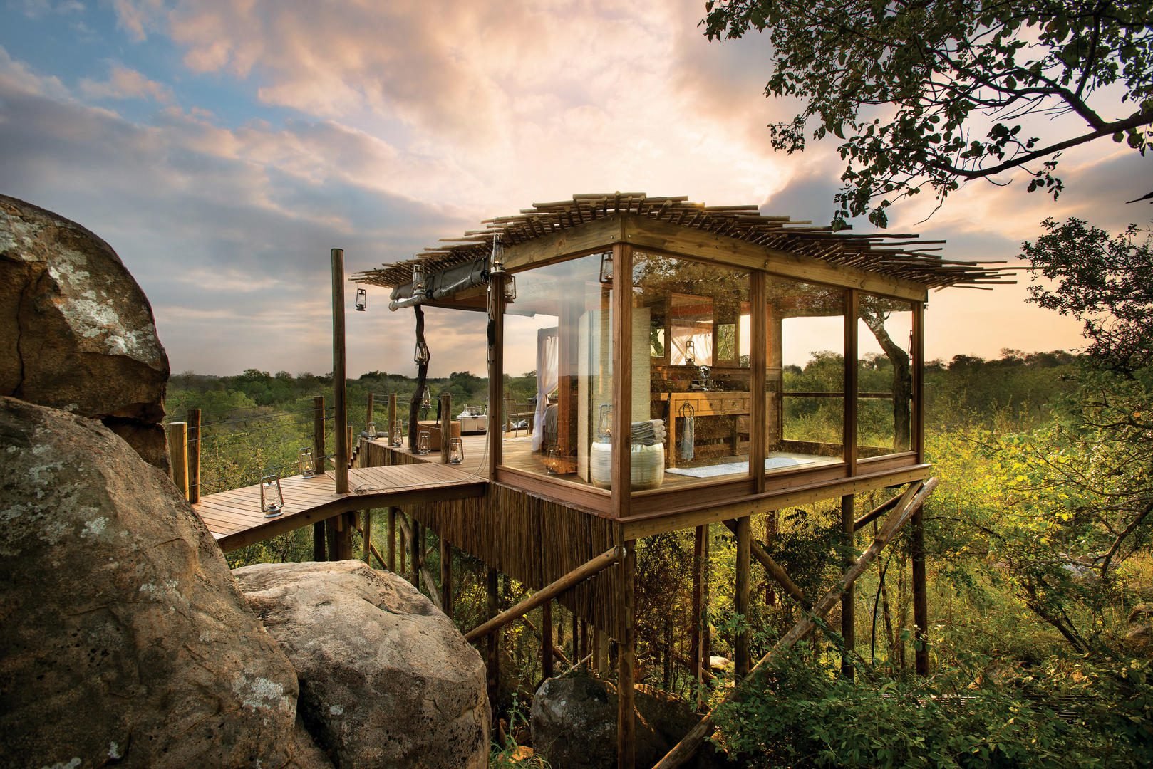 Lion Sands River Lodge hotel in Sabi Sand Game Reserve, South Africa