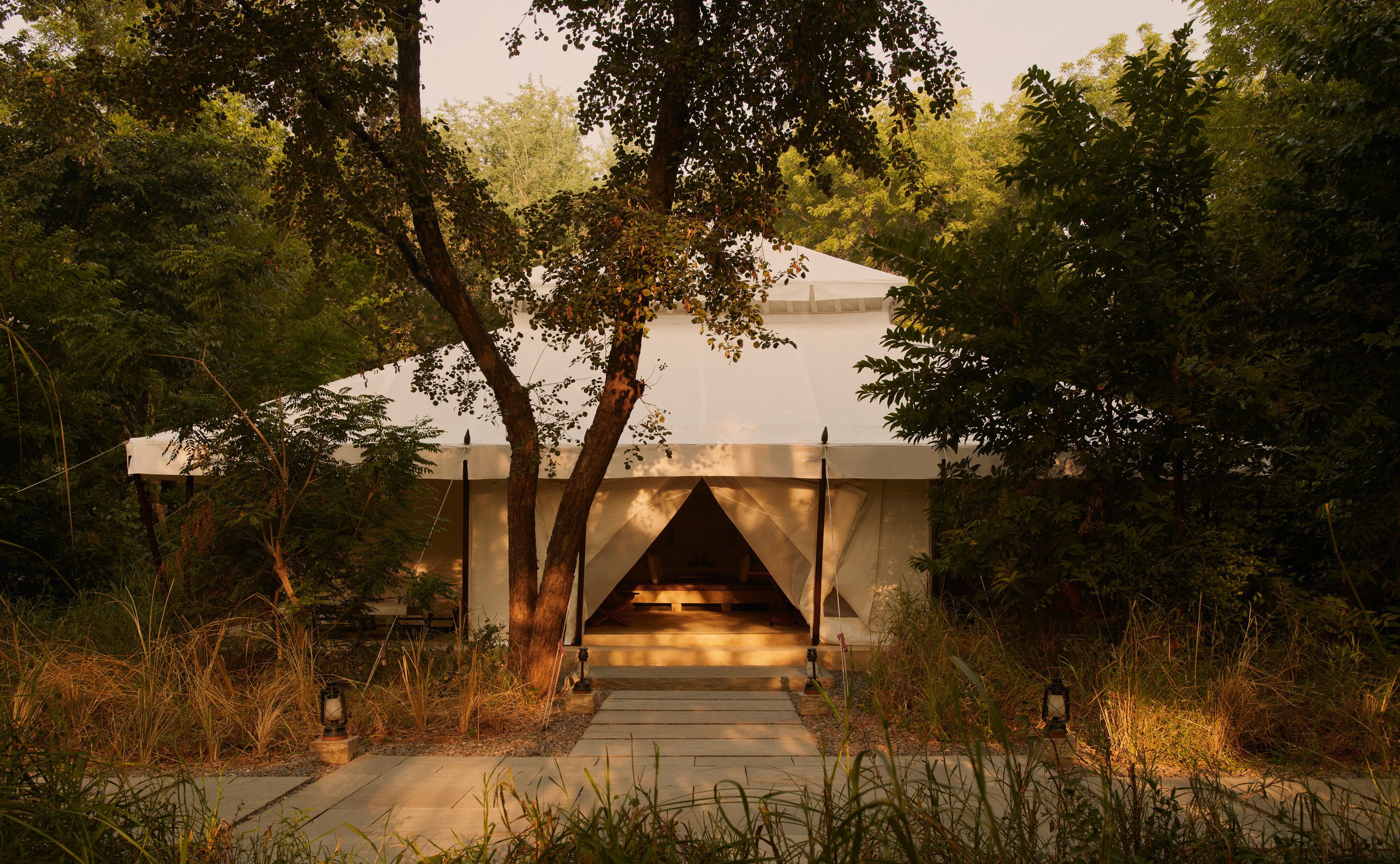 Aman-i-Khas hotel in Ranthambore, India
