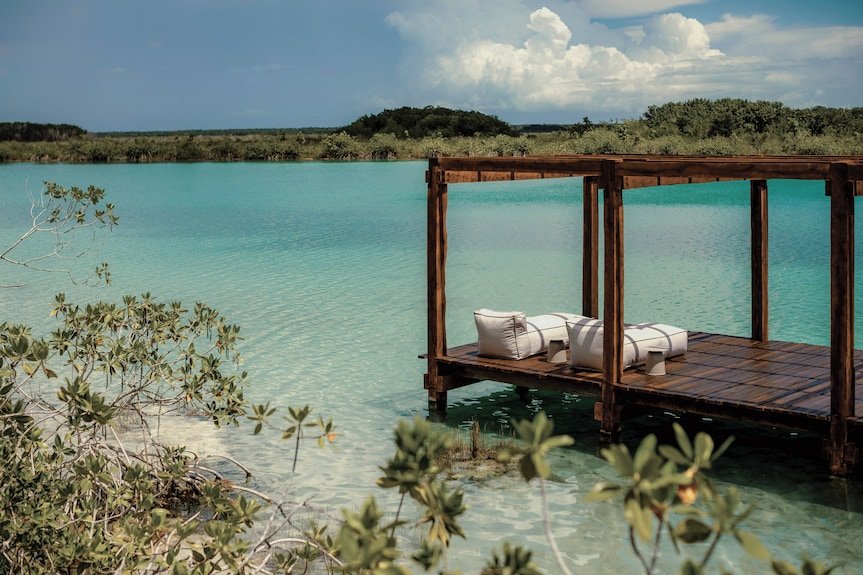 Boca de Agua Bacalar hotel in Bacalar, Mexico