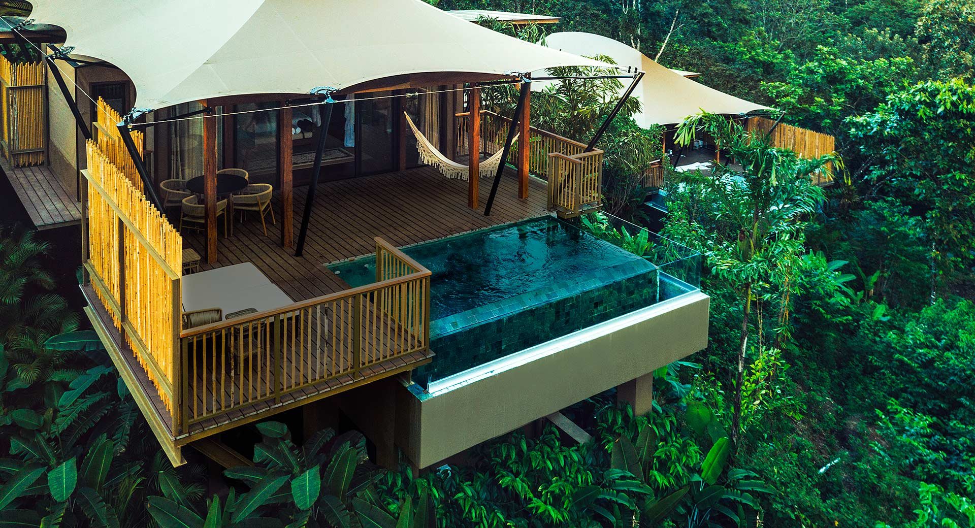 Nayara Tented Camp hotel in Arenal Volcano National Park, Costa Rica