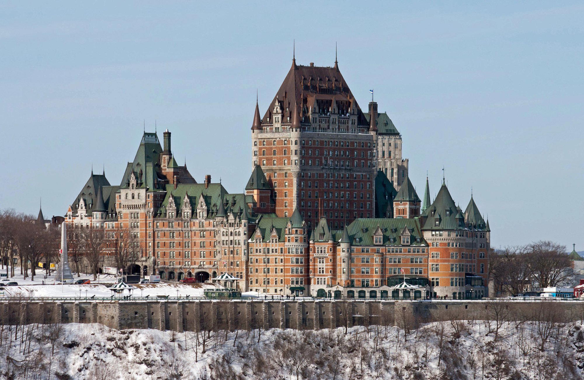 Fairmont Le Château Frontenac, Quebec City, Canada