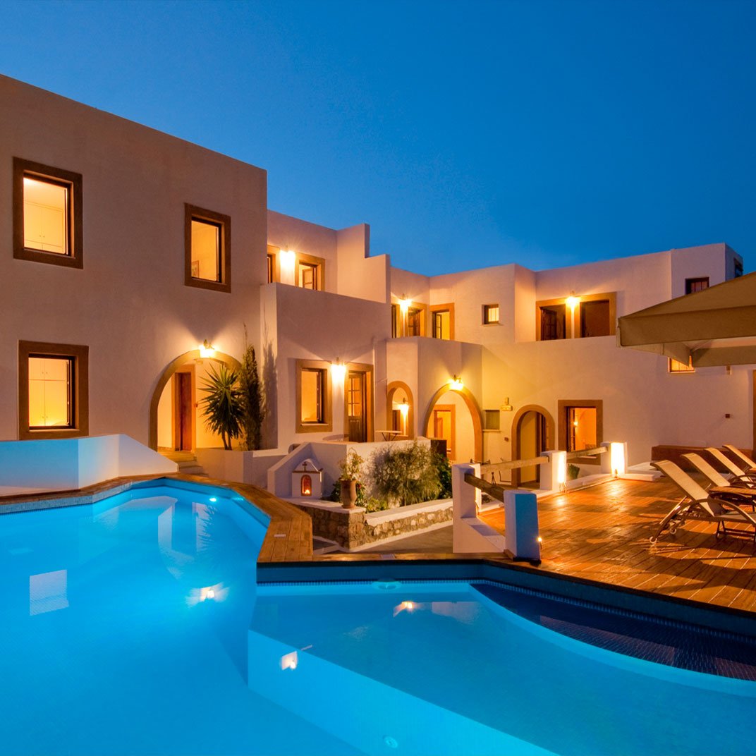 The Petra hotel in Patmos