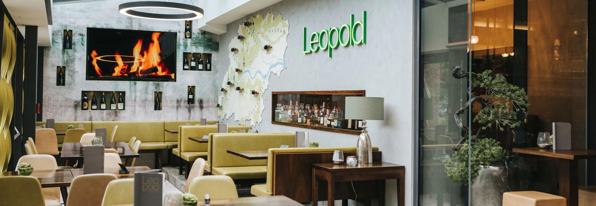 Wine bar Leopold bar in Kitzbühel, Austria