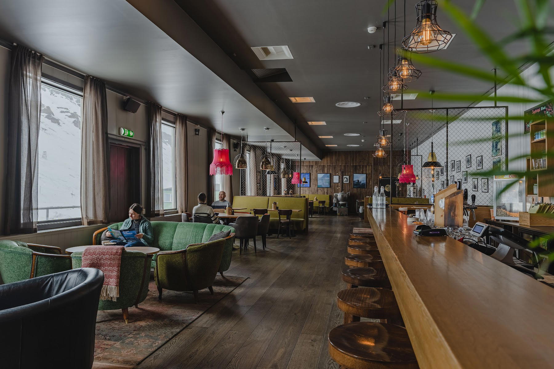 Coal Miner's Bar & Grill restaurant in Longyearbyen