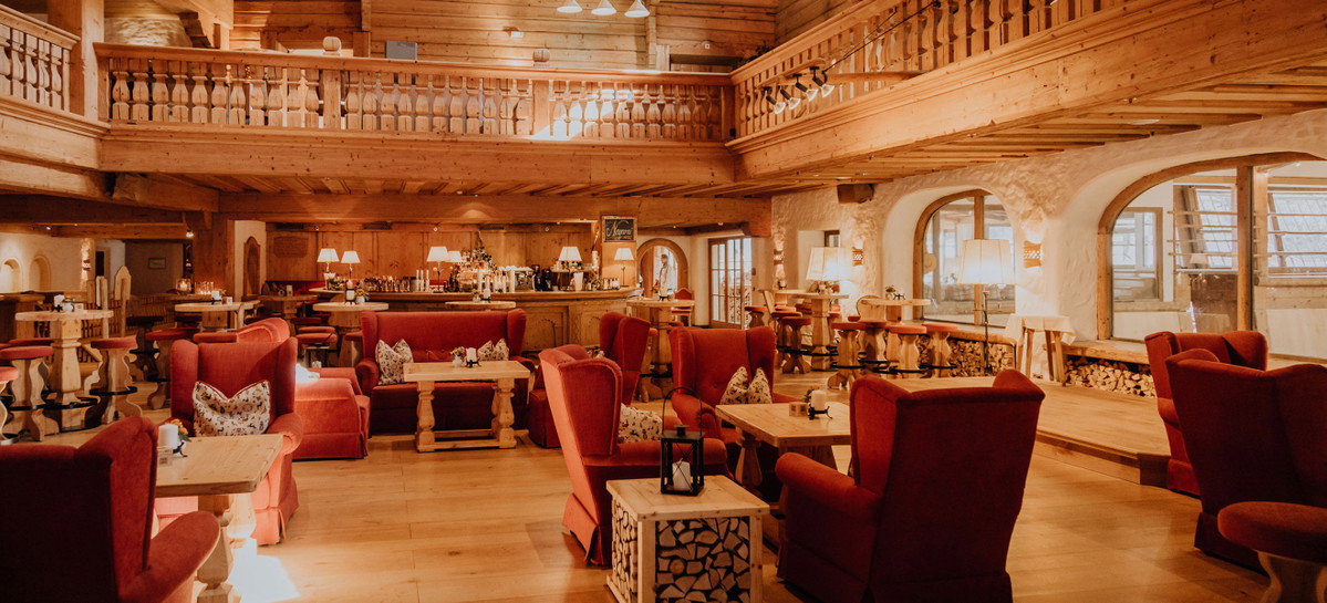 Stanglwirt Hotelbar auf der »Tenne«