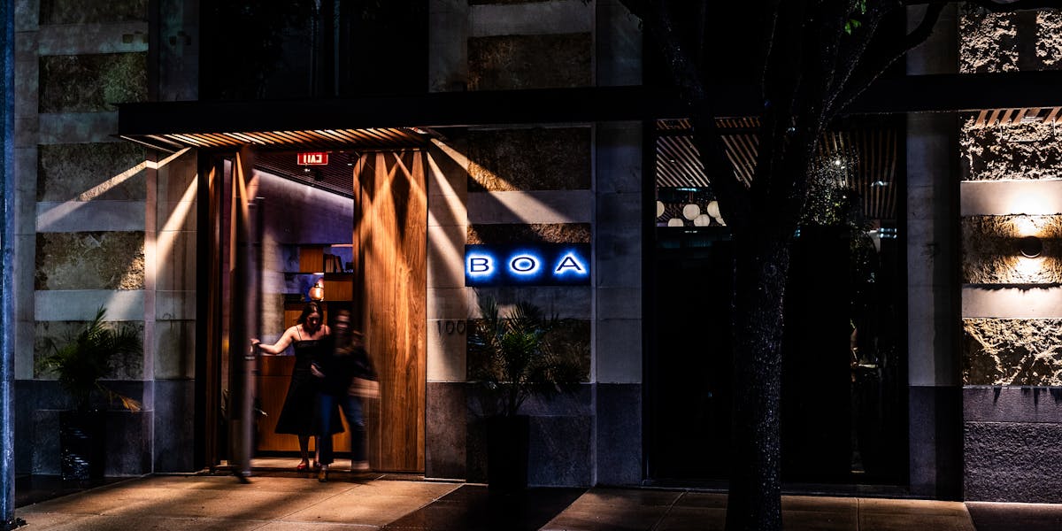 BOA Steakhouse, Restaurant in Austin