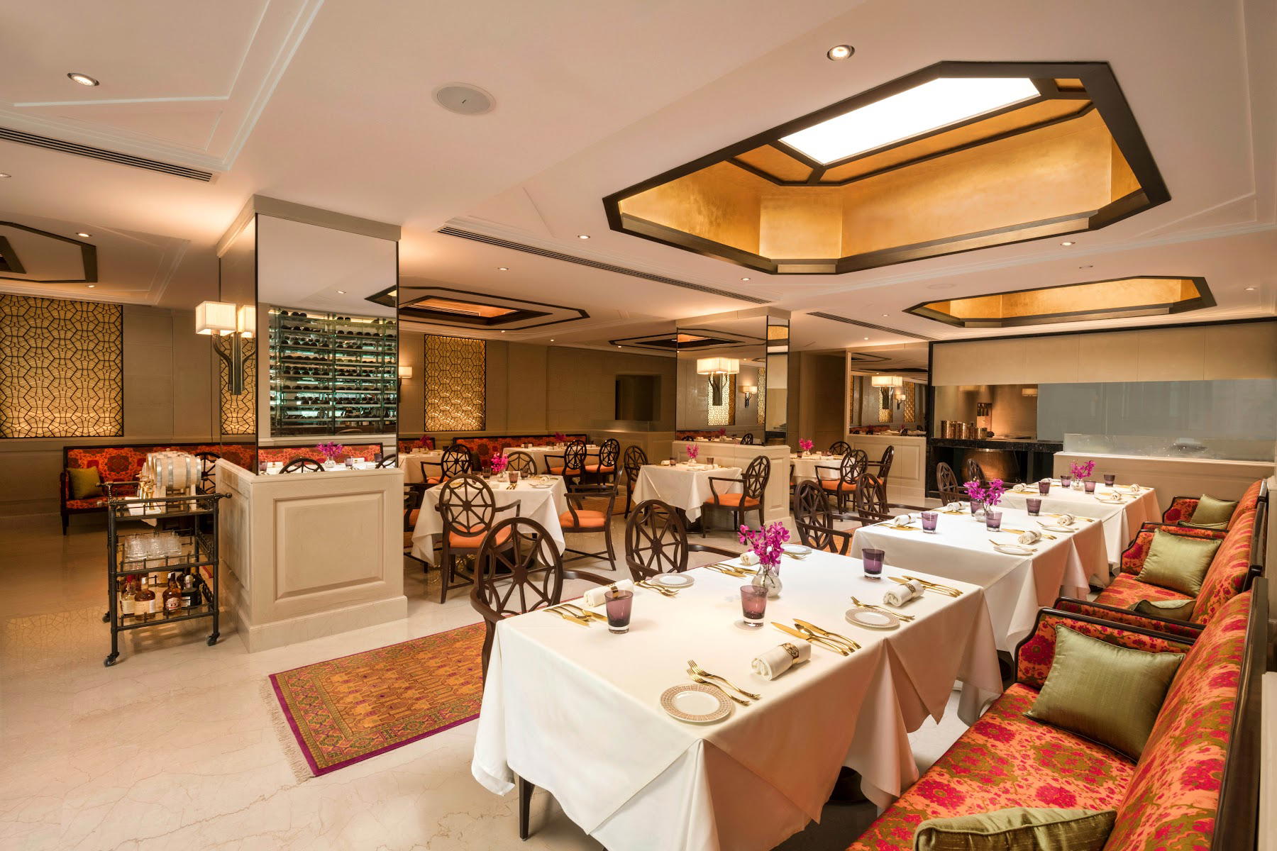 Omya restaurant in New Delhi, India