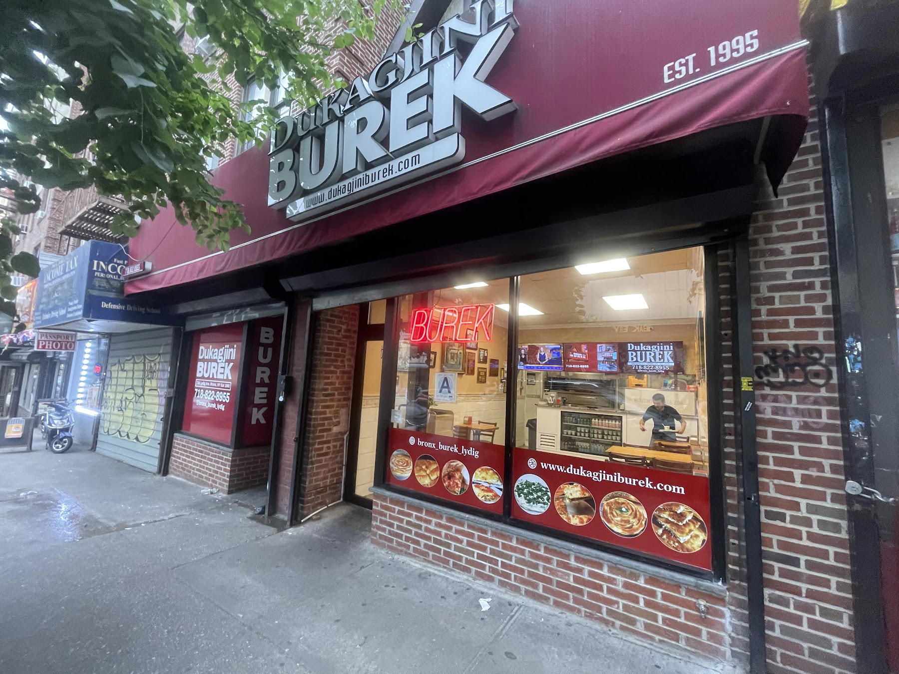Dukagjini Burek restaurant in New York City, United States