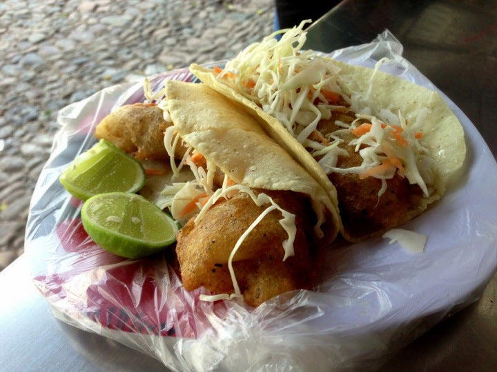 Marisma Fish Taco restaurant in Puerto Vallarta, Mexico