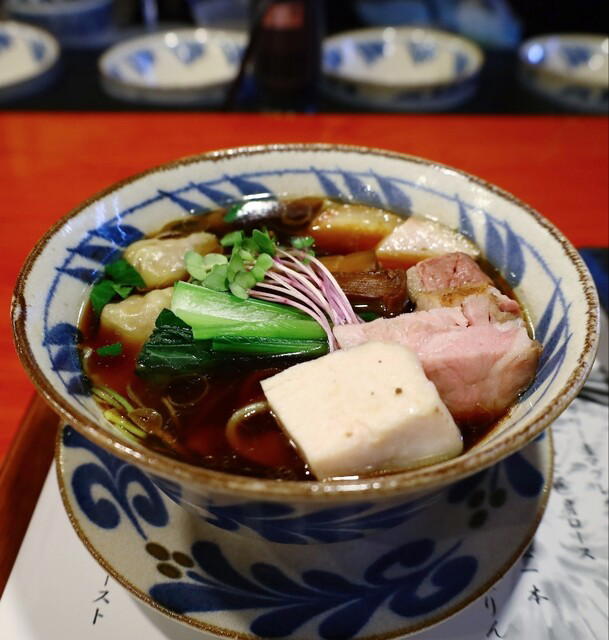 Chuka Soba Kamofuku restaurant in Tokyo, Japan