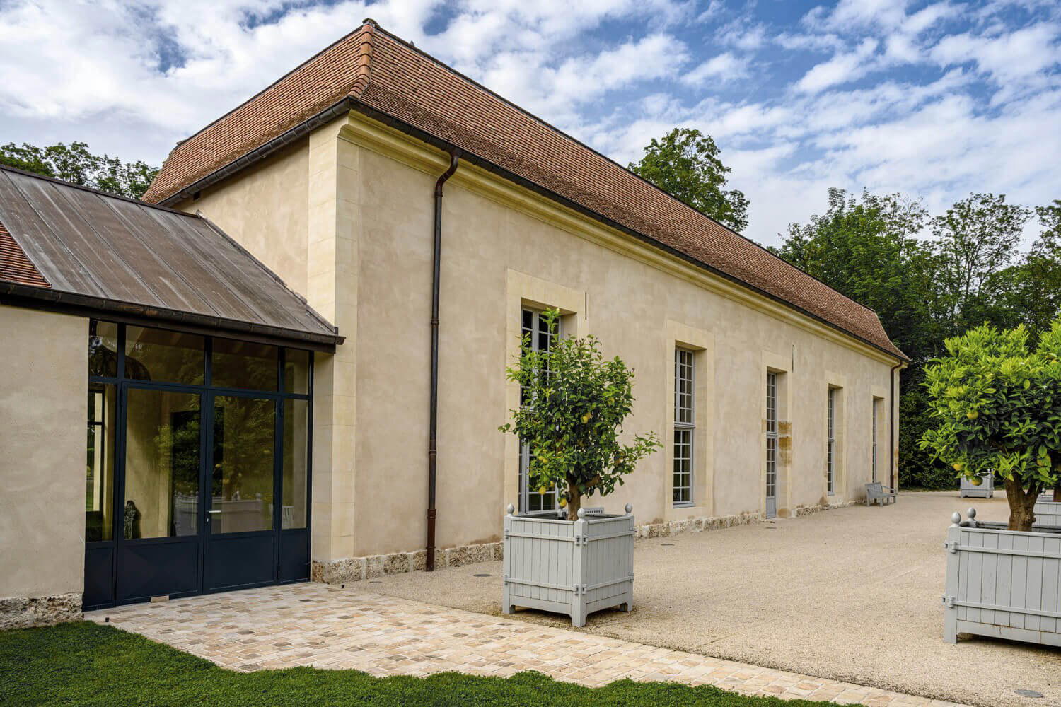 Laurent-Perrier winery in Tours-sur-Marne