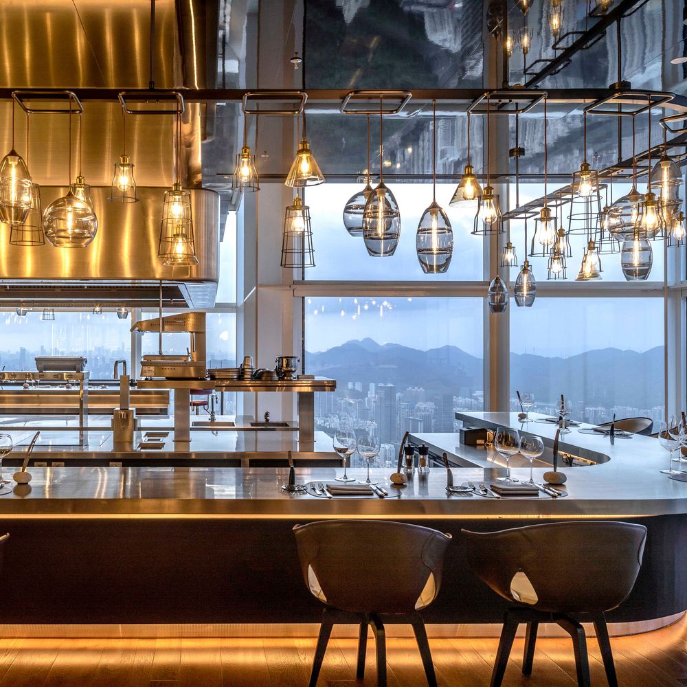 Opus 388 restaurant in Shenzhen, China
