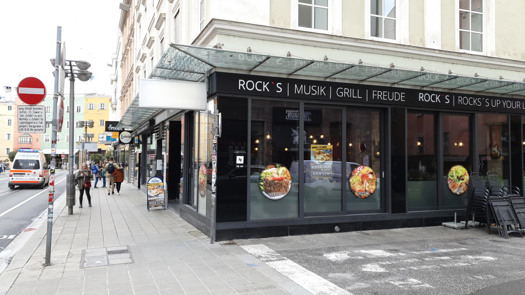 Jedermann's restaurant in Innsbruck, Austria