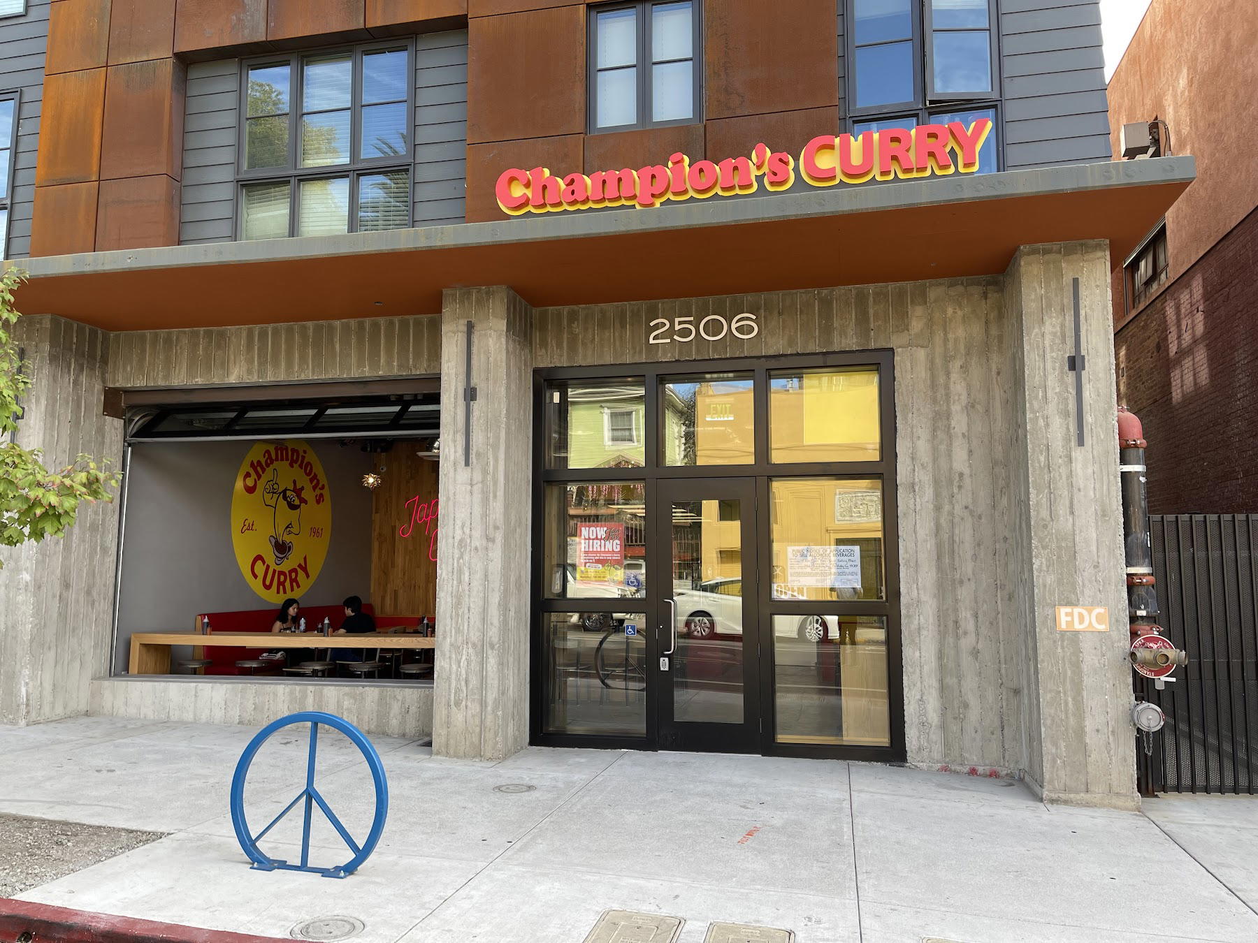 Champion's Curry restaurant in Berkeley, United States