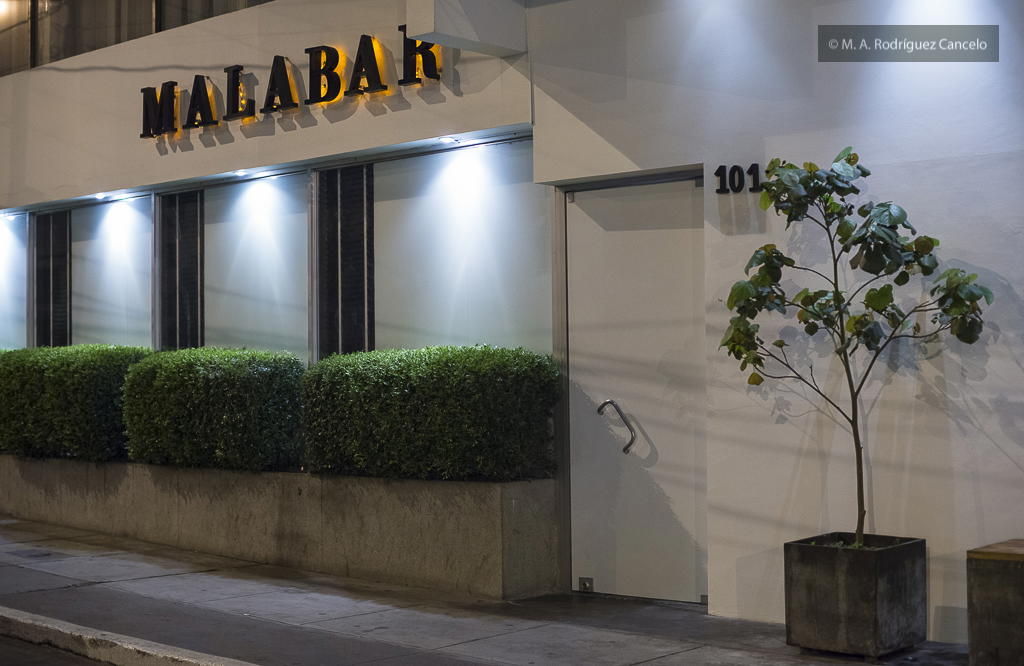 Malabar restaurant in San Isidro, Peru