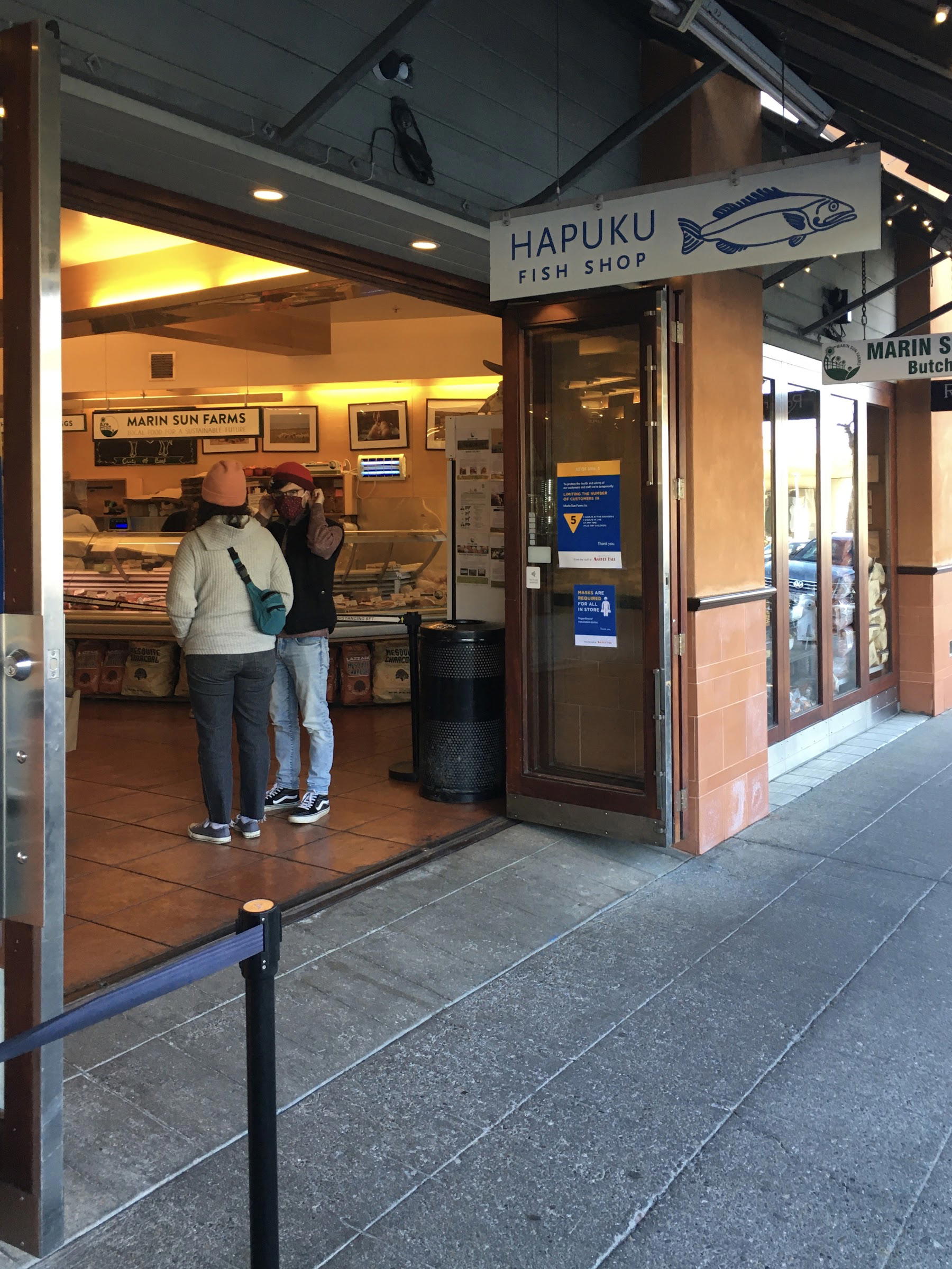 Hapuku Fish Shop restaurant in Oakland, United States