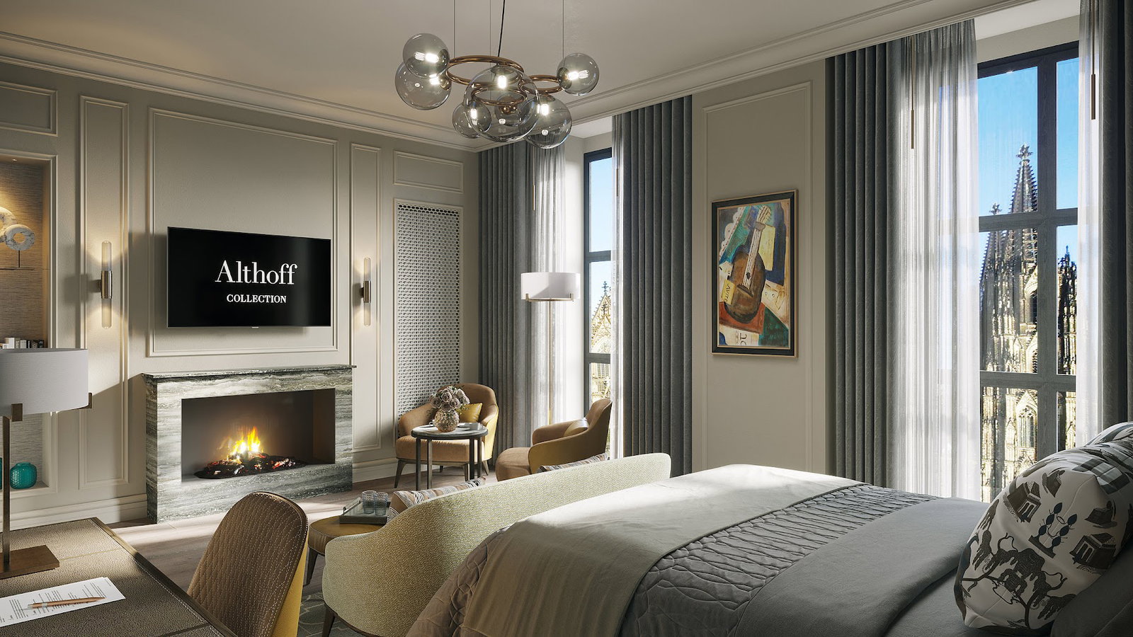 Althoff Dom Hotel, Cologne, Germany