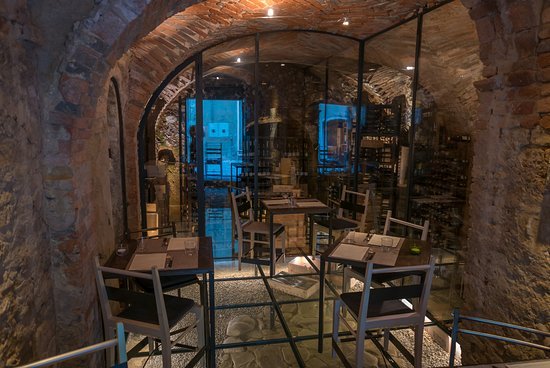 Le Case della Saracca restaurant in Monforte d'Alba, Italy