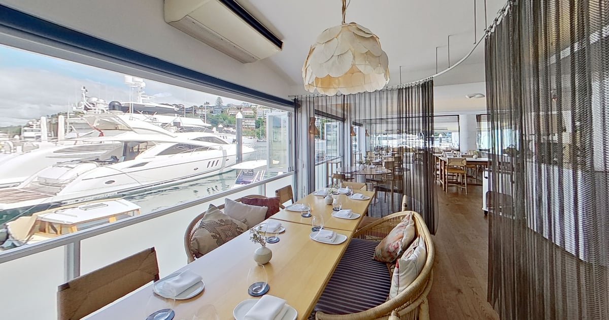 Ormeggio at The Spit restaurant in Mosman, Australia