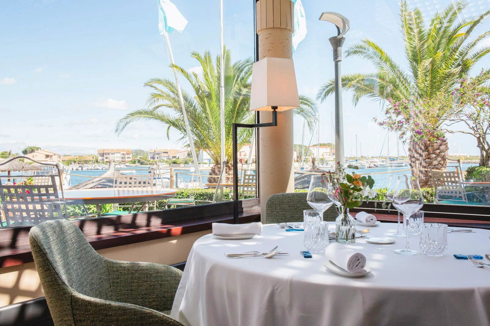 L' Île de la Lagune Thalasso & Spa restaurant in Saint-Cyprien