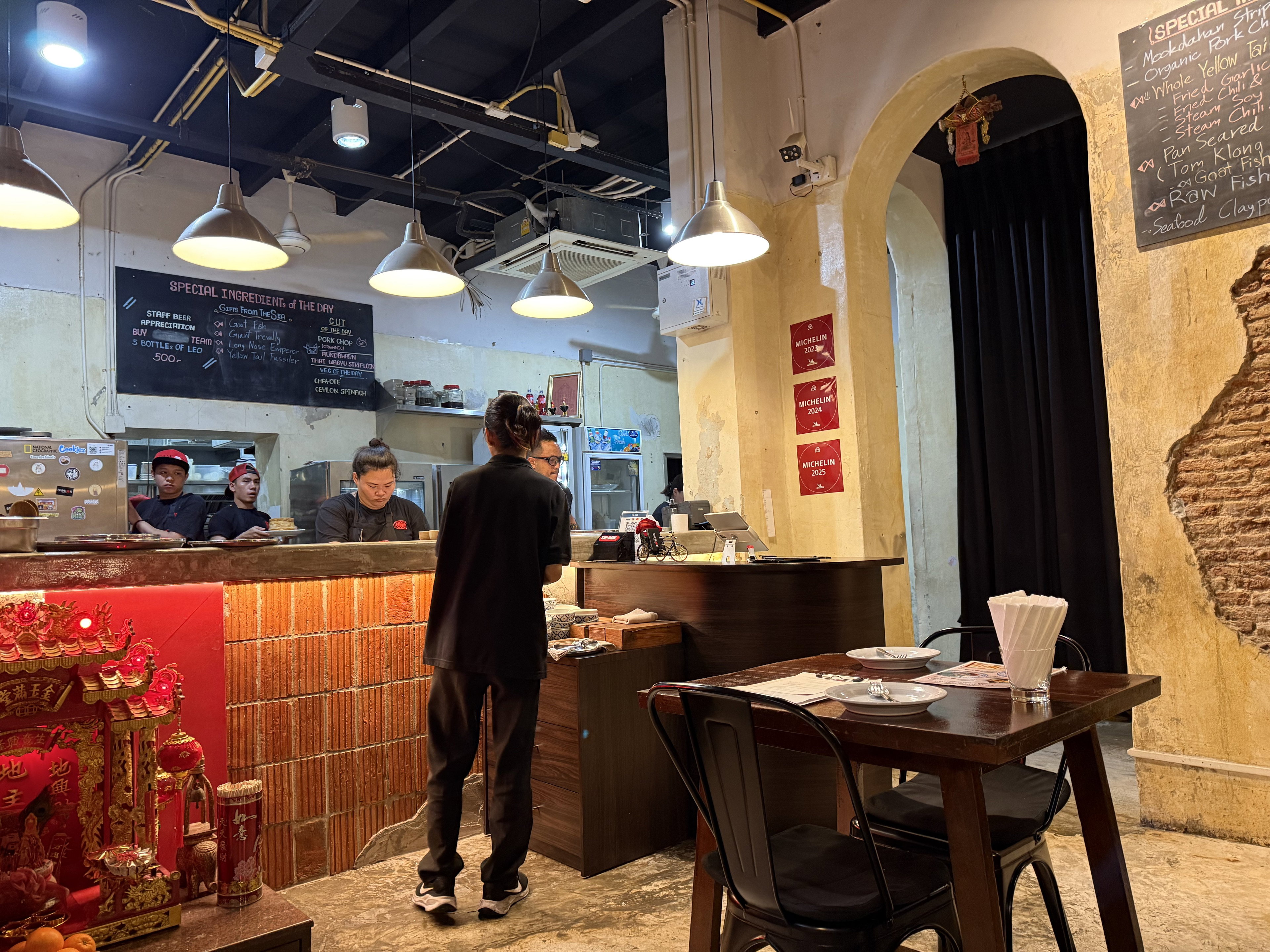 Samlor restaurant in Bangkok, Thailand