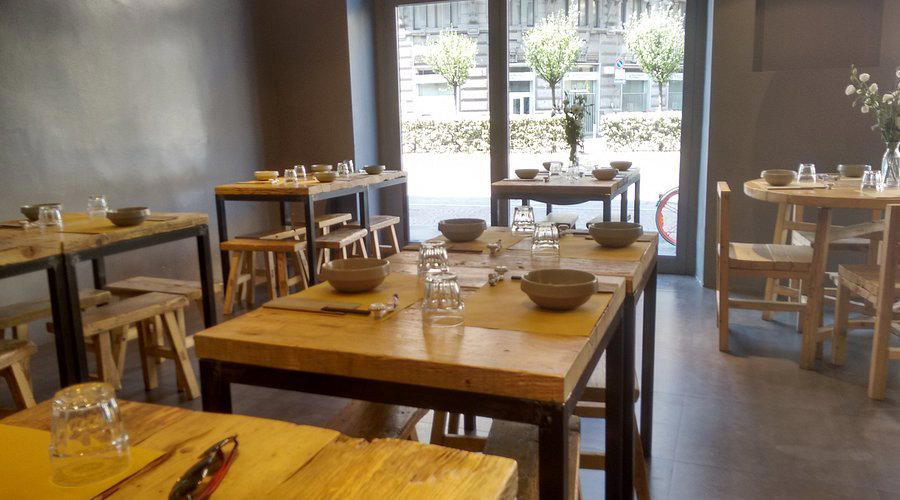 Le Nove Scodelle restaurant in Milan, Italy