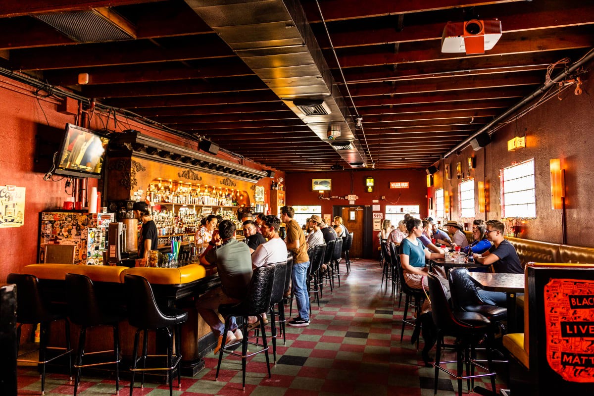 Nickel City bar in Austin, United States