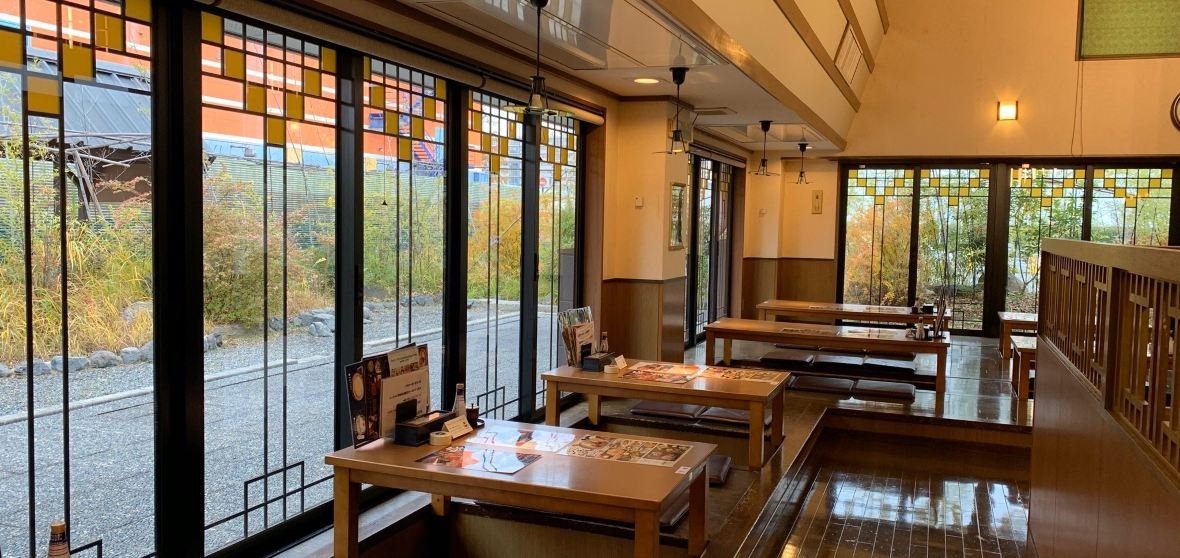Honkogetsu restaurant in Osaka, Japan