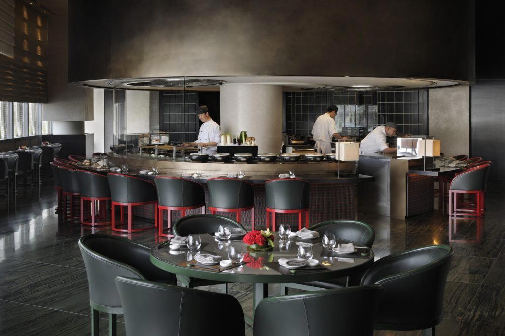 Armani Hashi restaurant in Dubai, United Arab Emirates