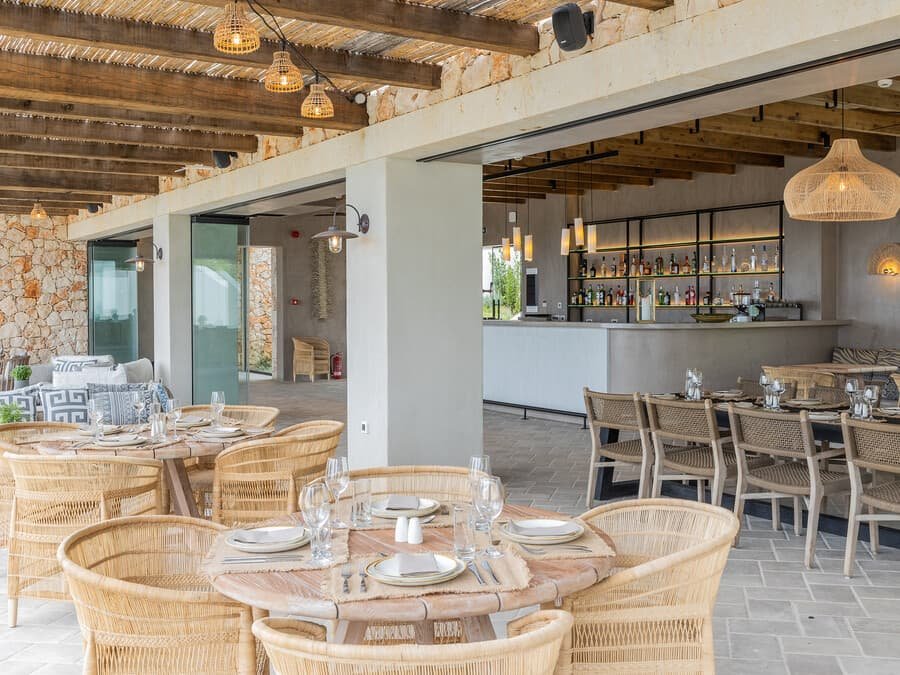 Olais restaurant in Kefalonia, Greece