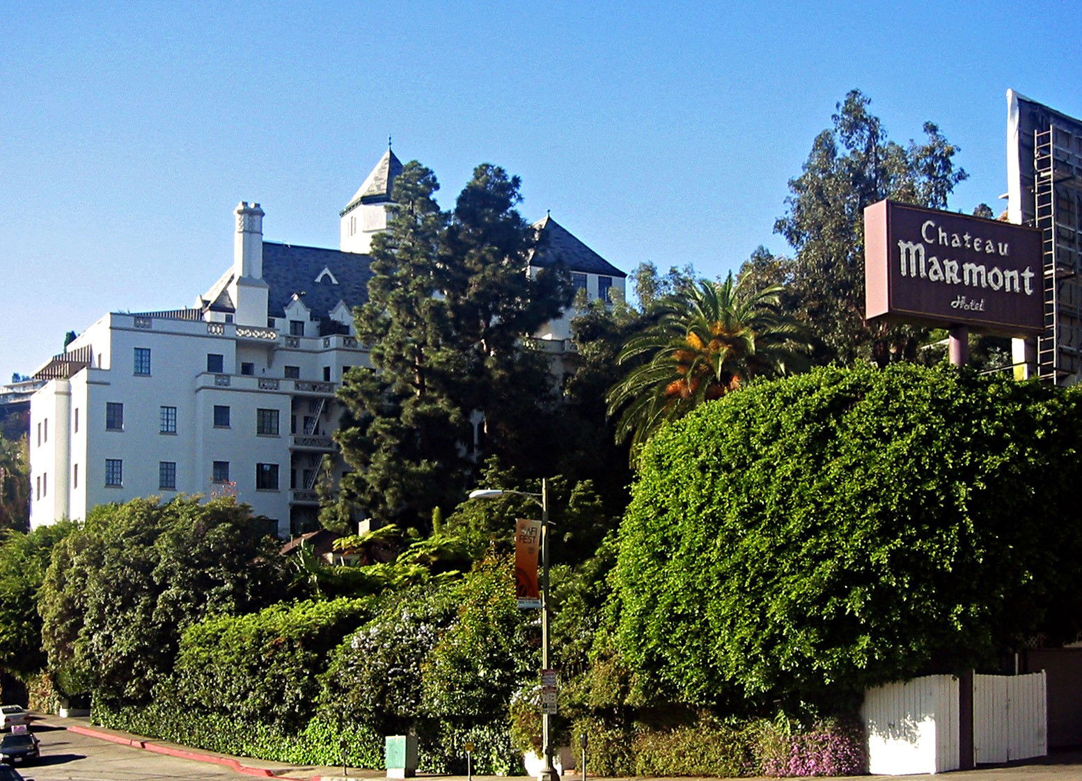 Chateau Marmont hotel in Los Angeles, United States
