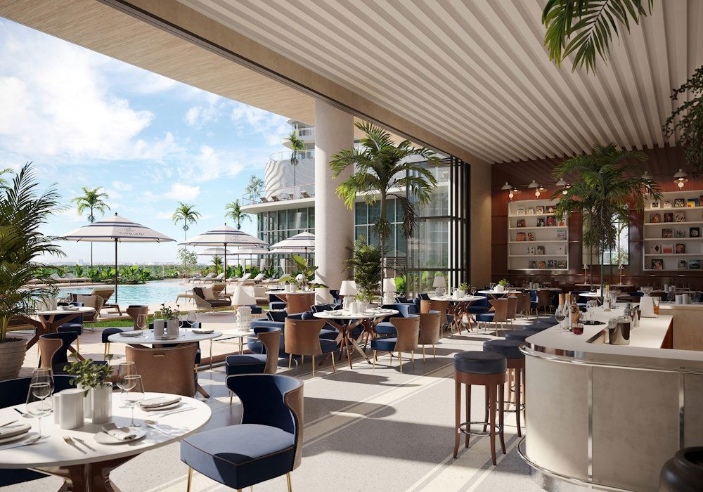 Cipriani restaurant in Abu Dhabi, United Arab Emirates