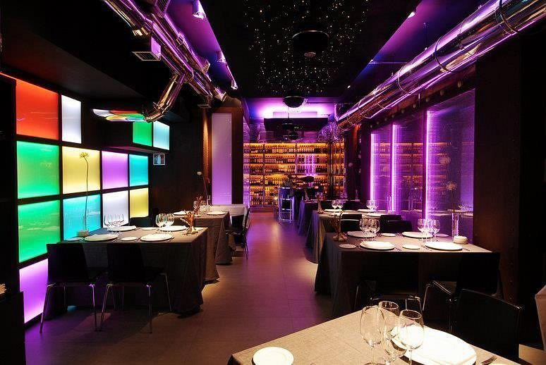 Zapirain restaurant in Bilbao, Spain