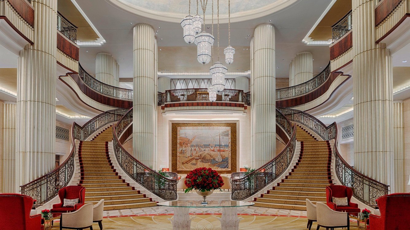 The St. Regis Abu Dhabi hotel in Abu Dhabi, United Arab Emirates