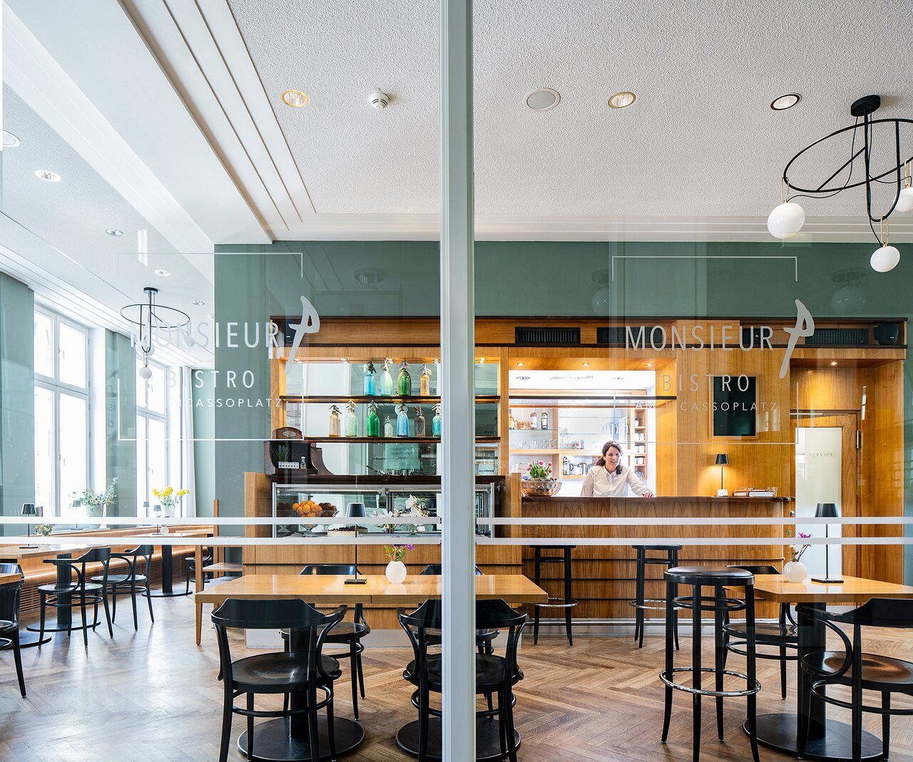 Monsieur P restaurant in Lyon, France