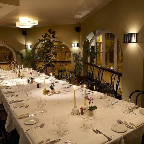 Les Petits Oignons restaurant in Brussels, Belgium