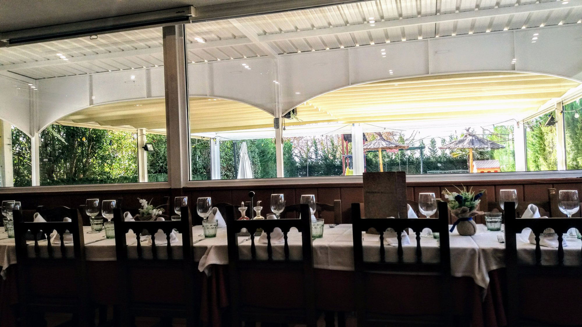 Bell-Lloc restaurant in Santa Cristina d'Aro, Spain