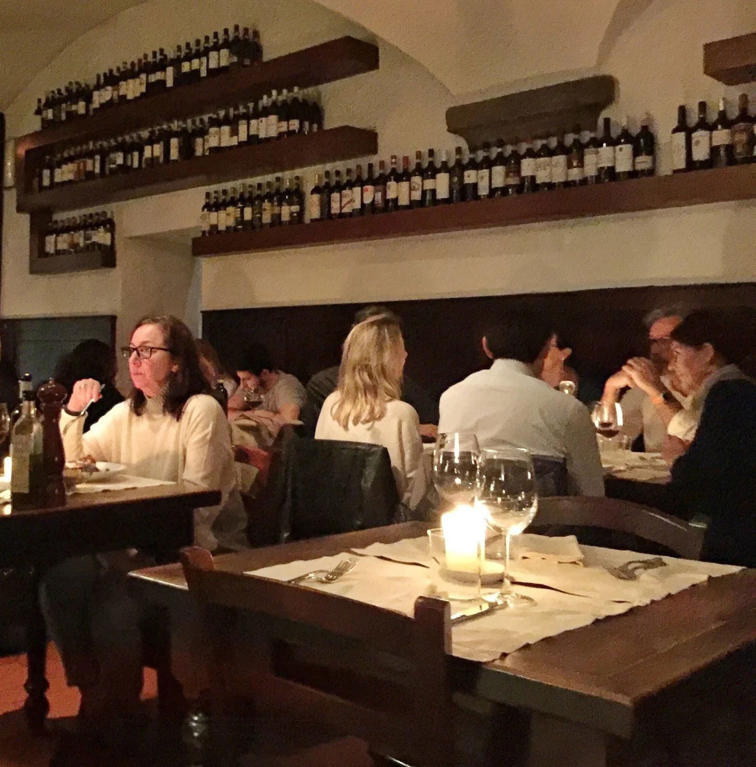 Il Santo Bevitore restaurant in Florence