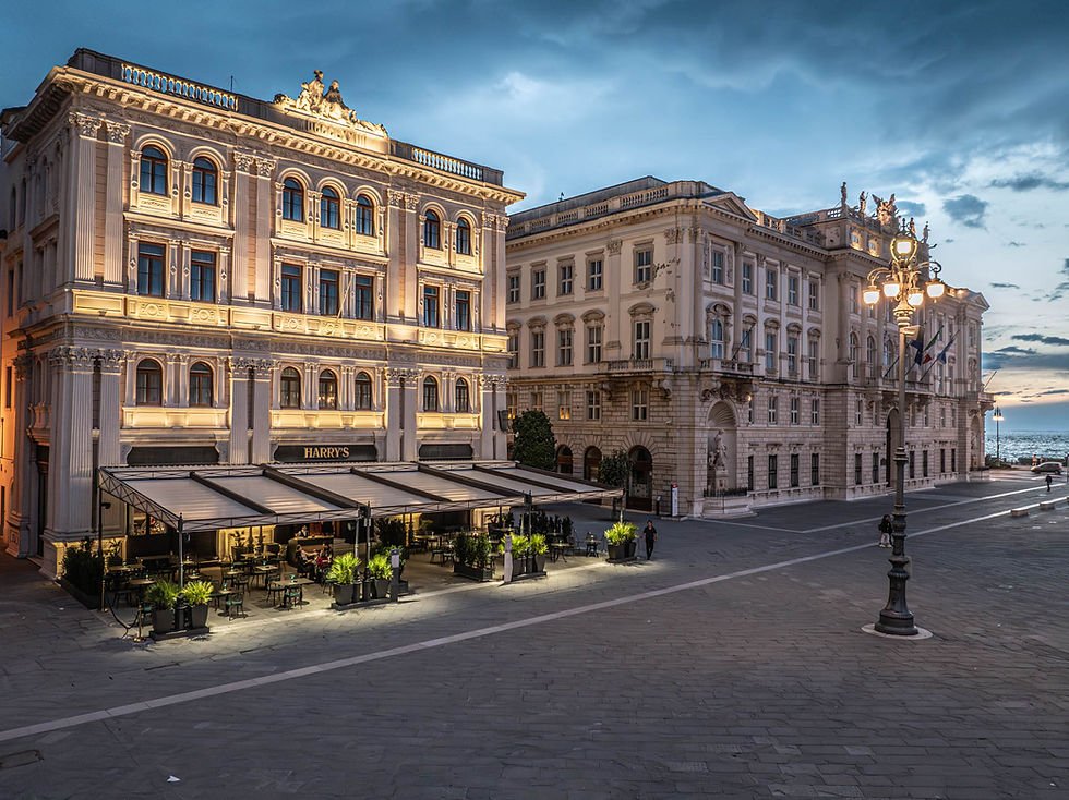 Harry's Restaurant and Dehors restaurant in Trieste, Italy