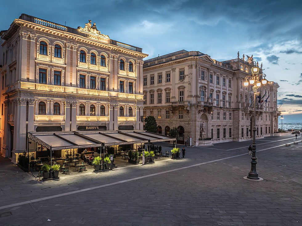 Harry's Restaurant and Dehors restaurant in Trieste, Italy