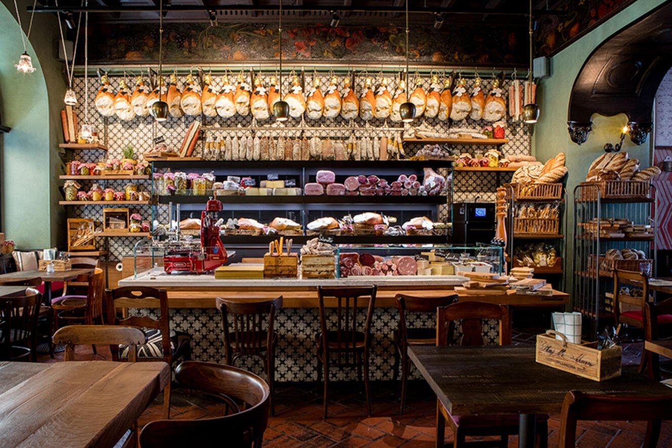 La Bottega di Mario restaurant in Zurich, Switzerland