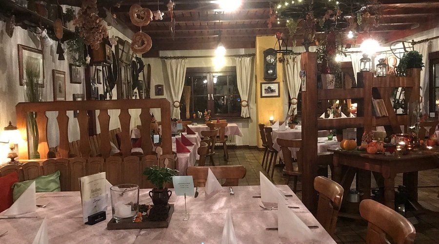 Krone restaurant in Frankfurt on the Main, Germany