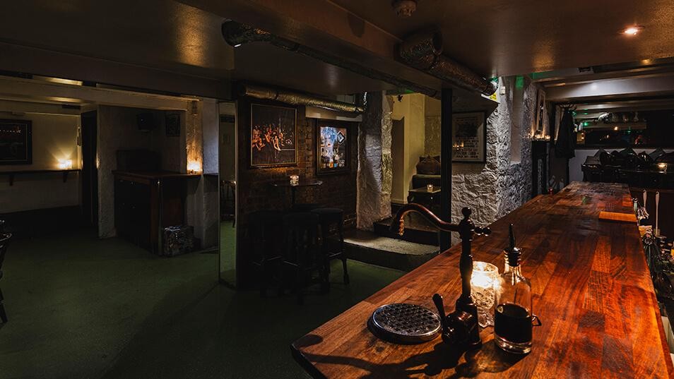 Bramble bar in Edinburgh, United Kingdom