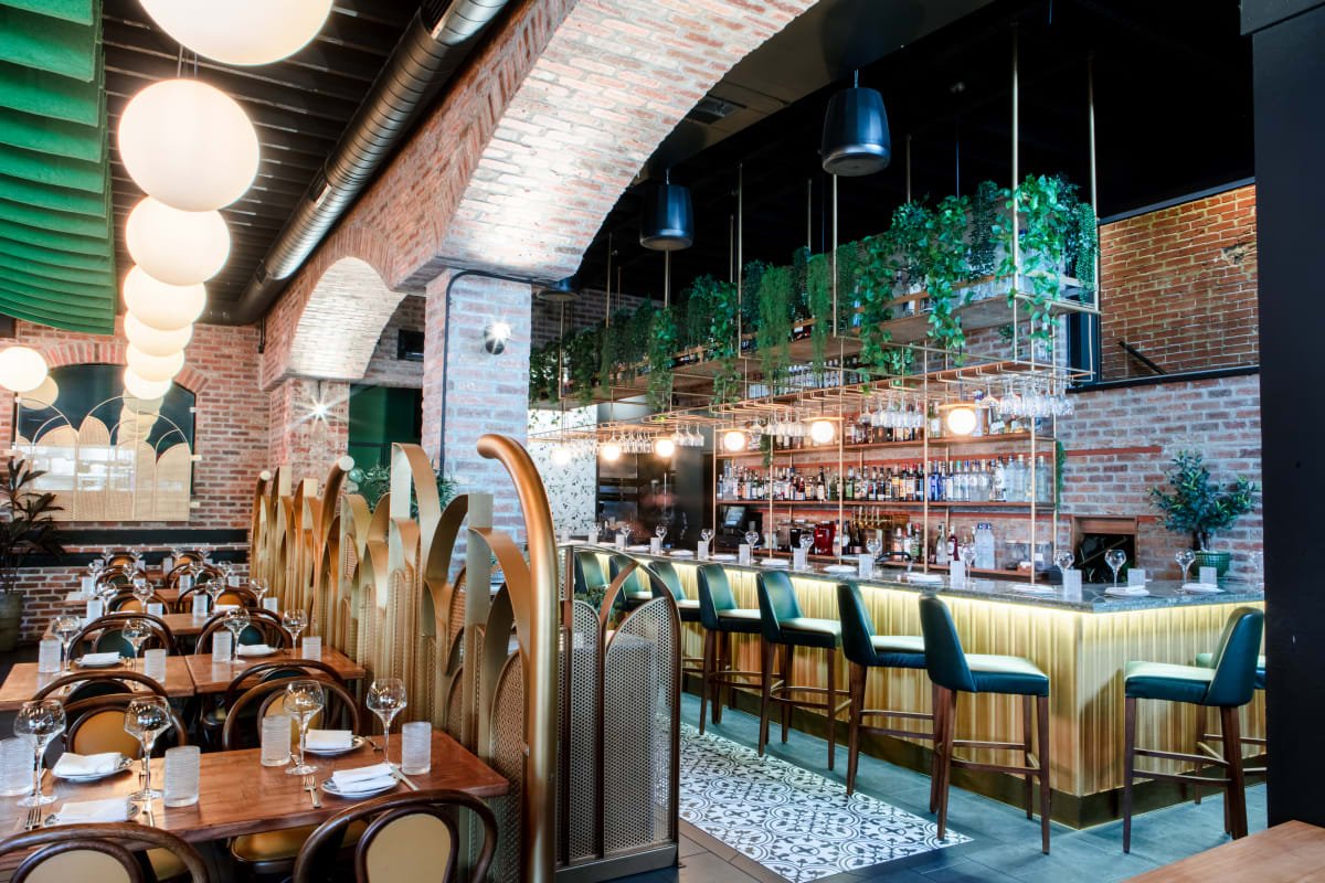 AGORA restaurant in London, United Kingdom