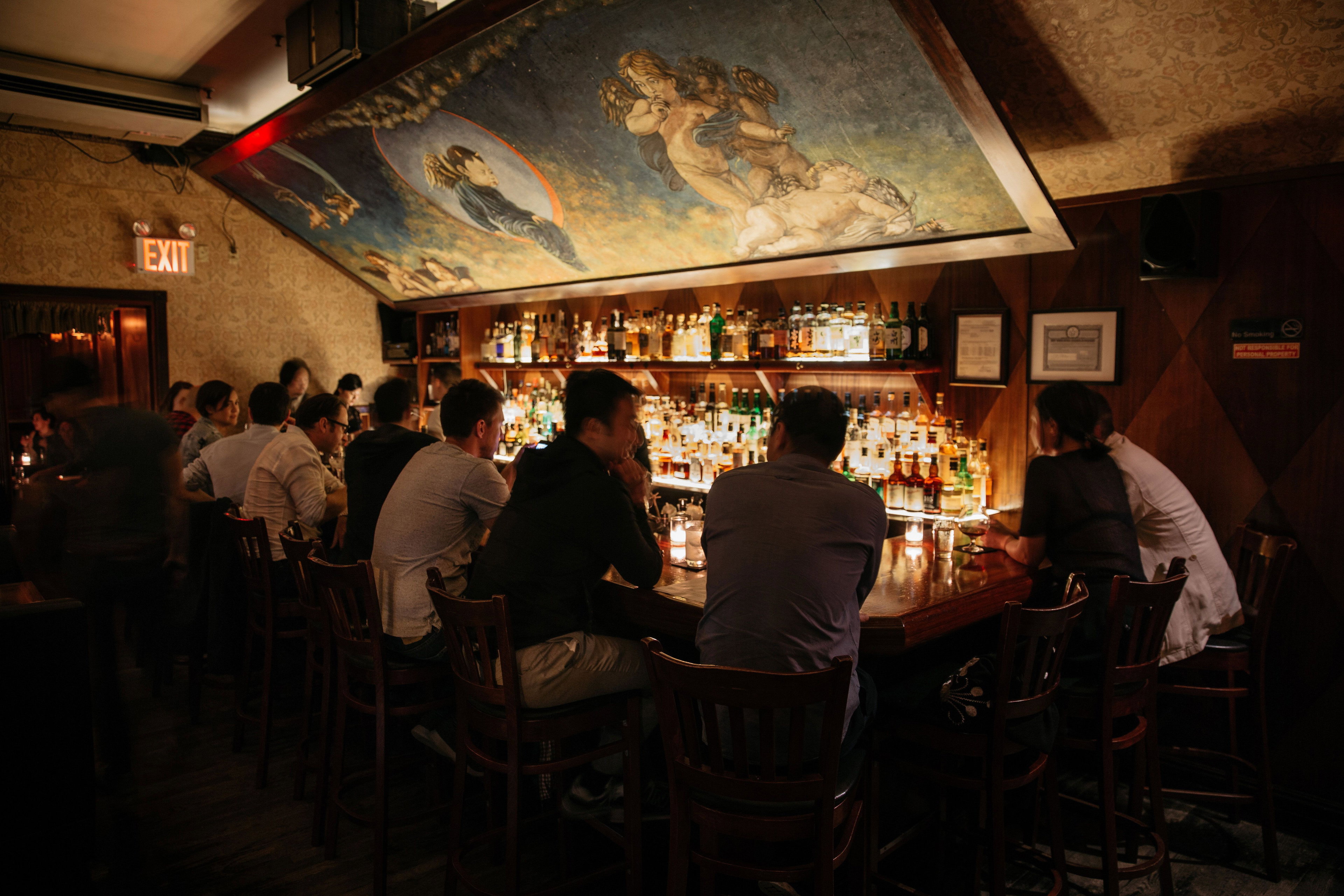 Angel's Share bar in New York City, United States