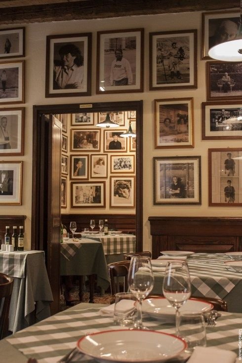 Trattoria al Pompiere restaurant in Verona, Italy